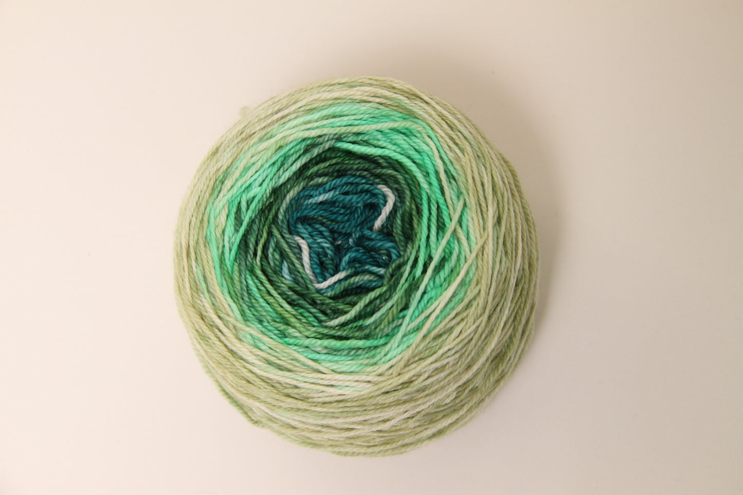 Fields of Green | Merino/Cashmere Blend | Gradient Fade | Ready to ship
