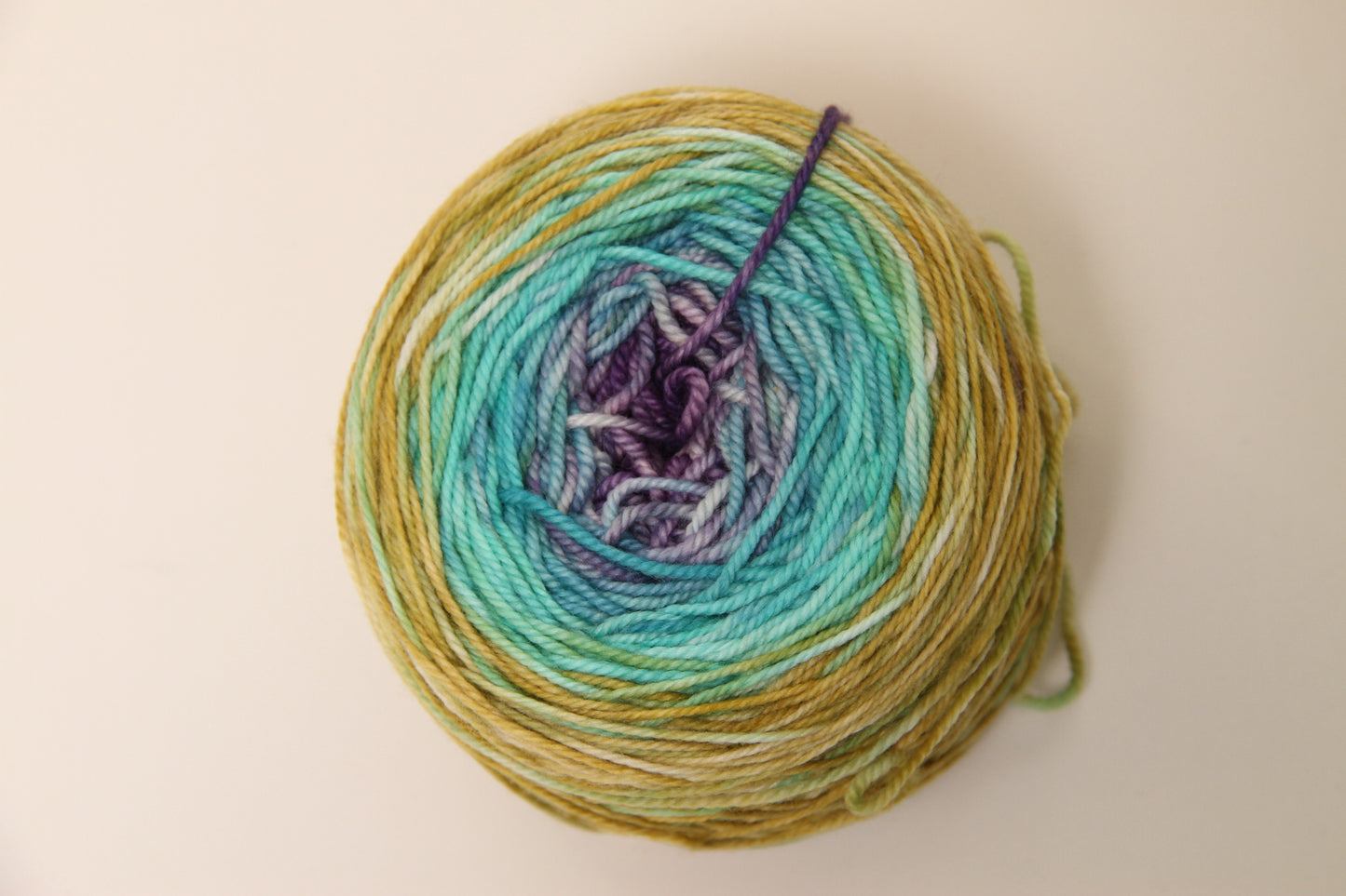 Frozen Dreams | Merino/Cashmere Blend | Gradient Fade | Ready to ship