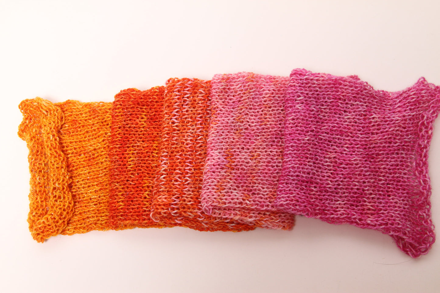 Grapefruit | Merino/Stellina Blend | Gradient Fade | Ready to ship