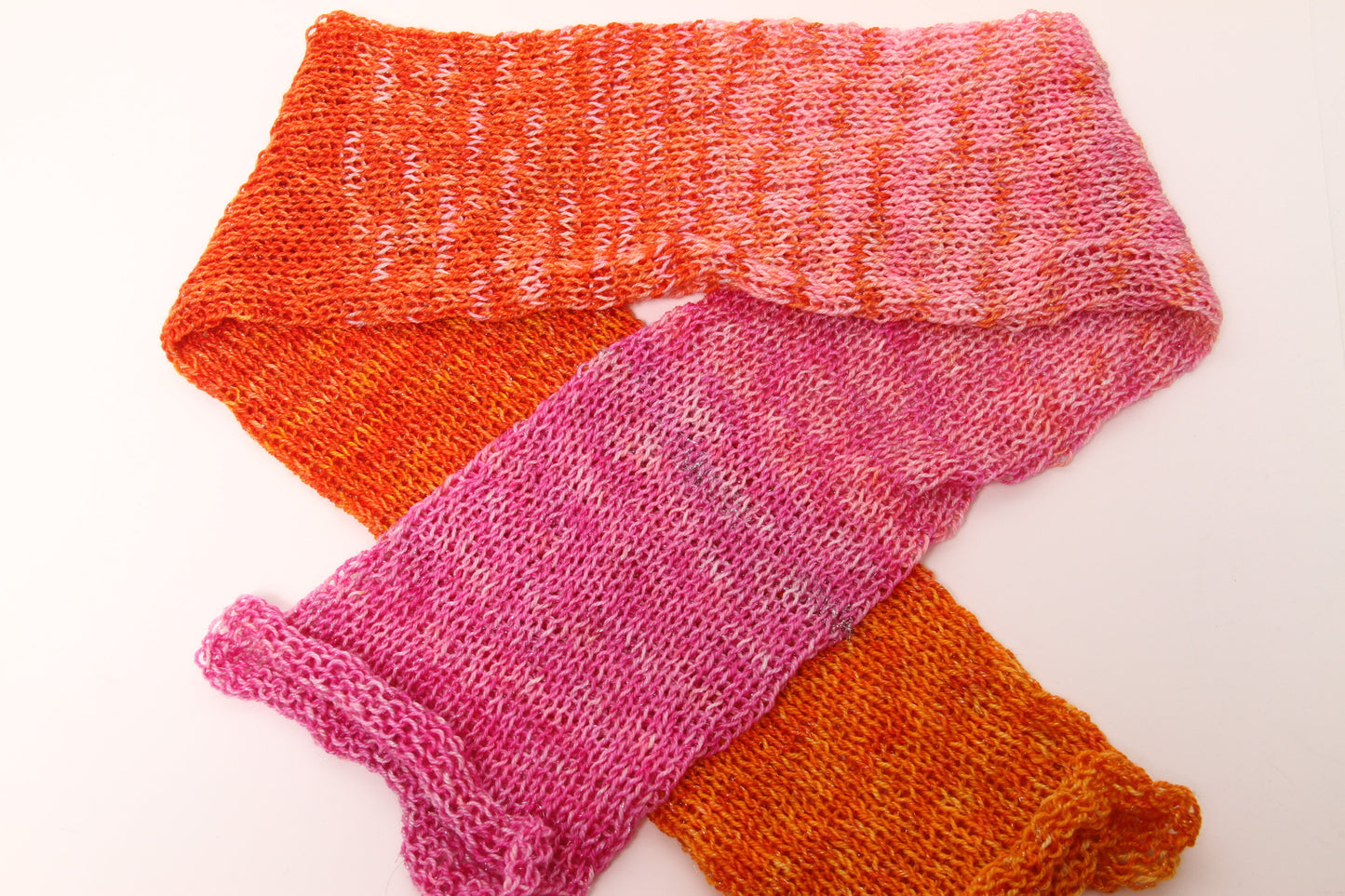 Grapefruit | Merino/Stellina Blend | Gradient Fade | Ready to ship