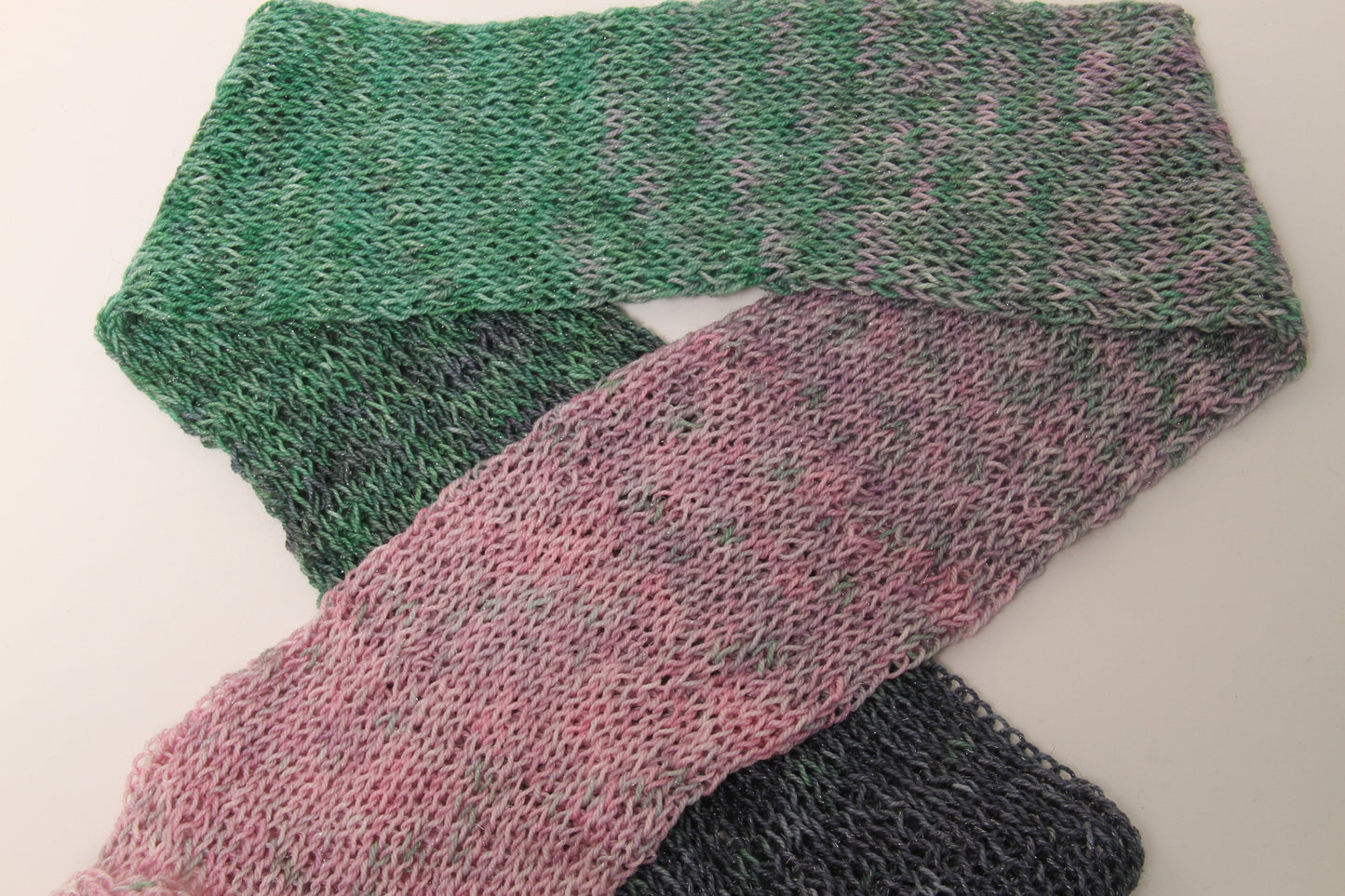Midnight Rose | Merino/Stellina Blend | Gradient Fade | Ready to ship