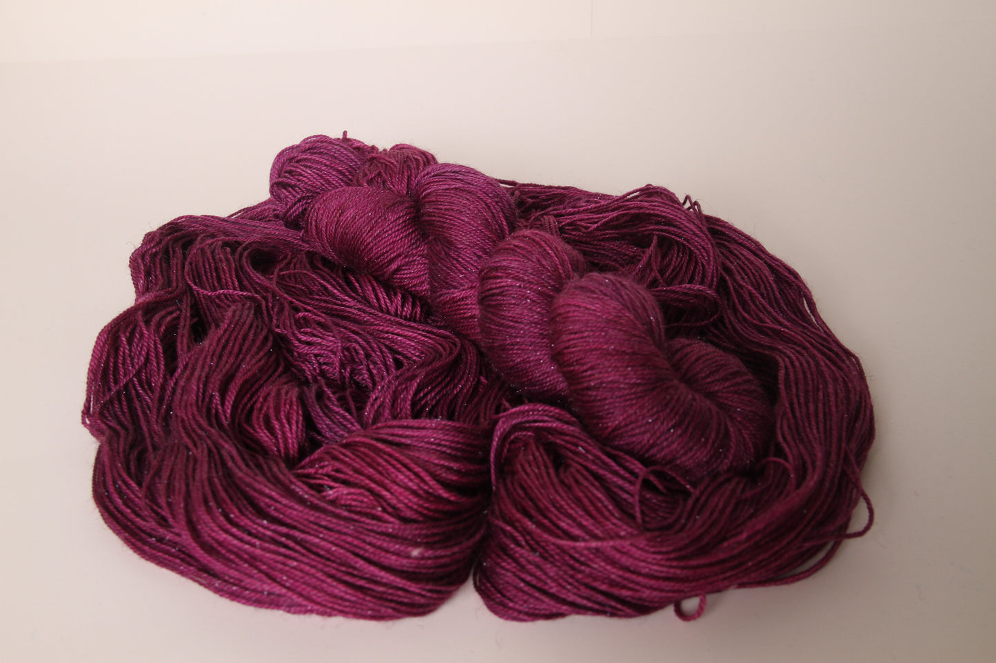 Purple Garnet | Merino/Stellina Blend | Semi Solid | Ready to ship