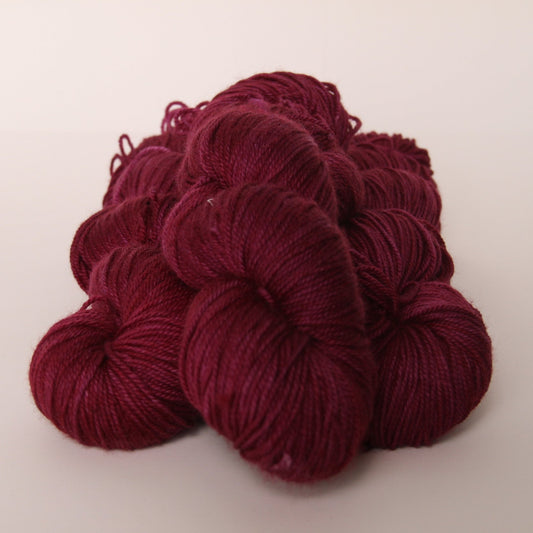 Boysenberry | Merino/Cashmere Blend | Semi Solid | Ready to ship