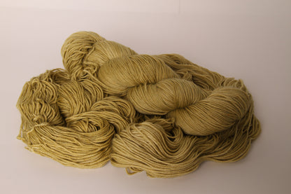 Golden Pear | Merino/Cashmere Blend | Semi Solid | Ready to ship