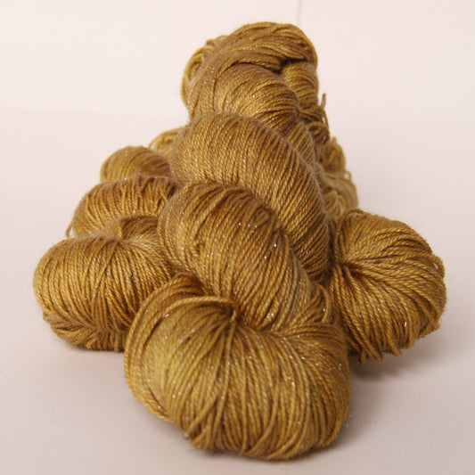 Gold Sapphire | Merino/Stellina Blend | Semi Solid | Ready to ship