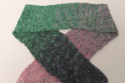 Midnight Rose | Merino/Stellina Blend | Gradient Fade | Ready to ship
