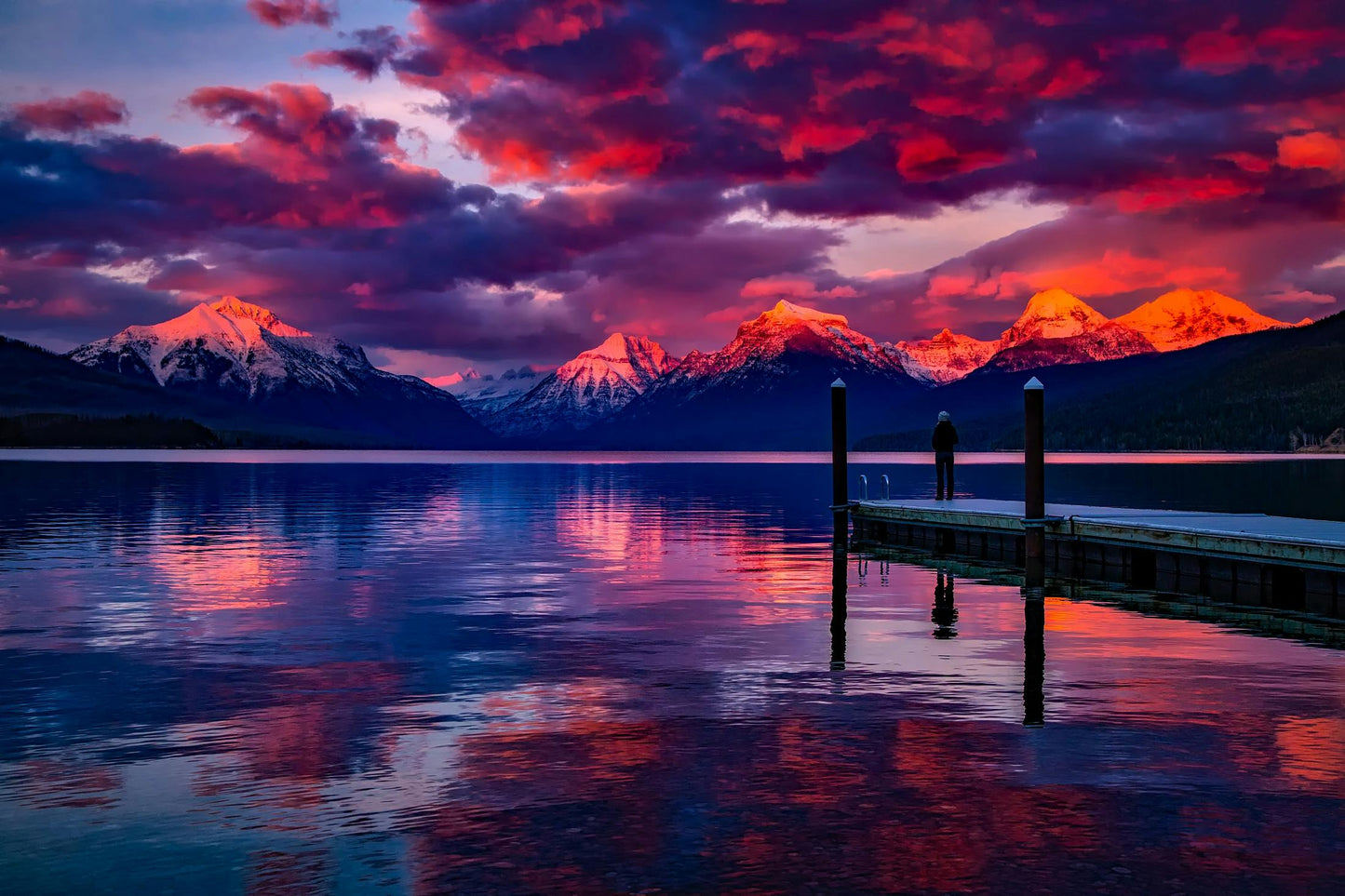 Polar Sky Glow