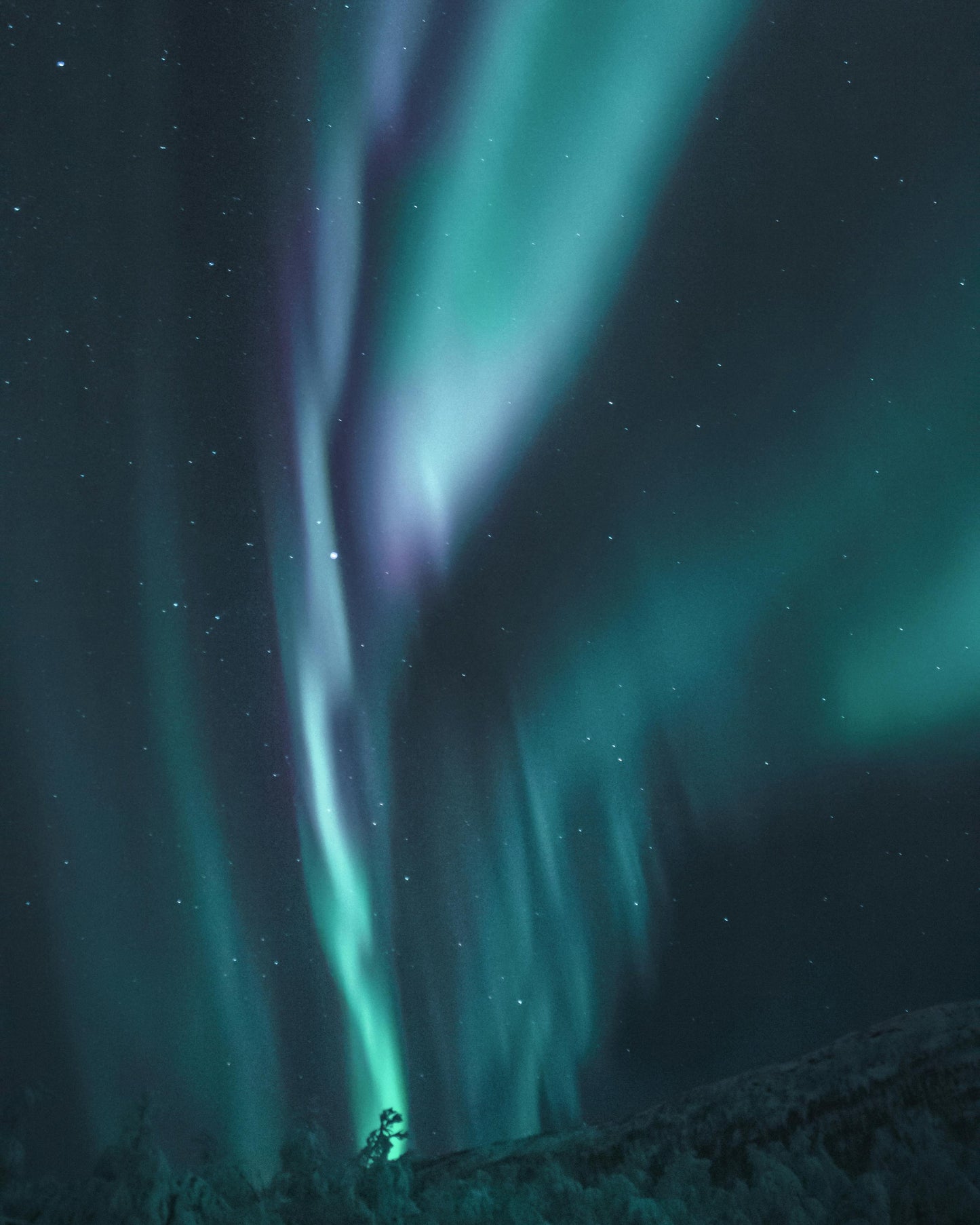 Arctic Lagoon Lights