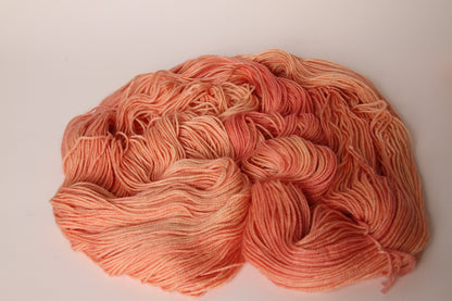 Salmon | Merino/Nylon Blend | Semi Solid | Ready to ship